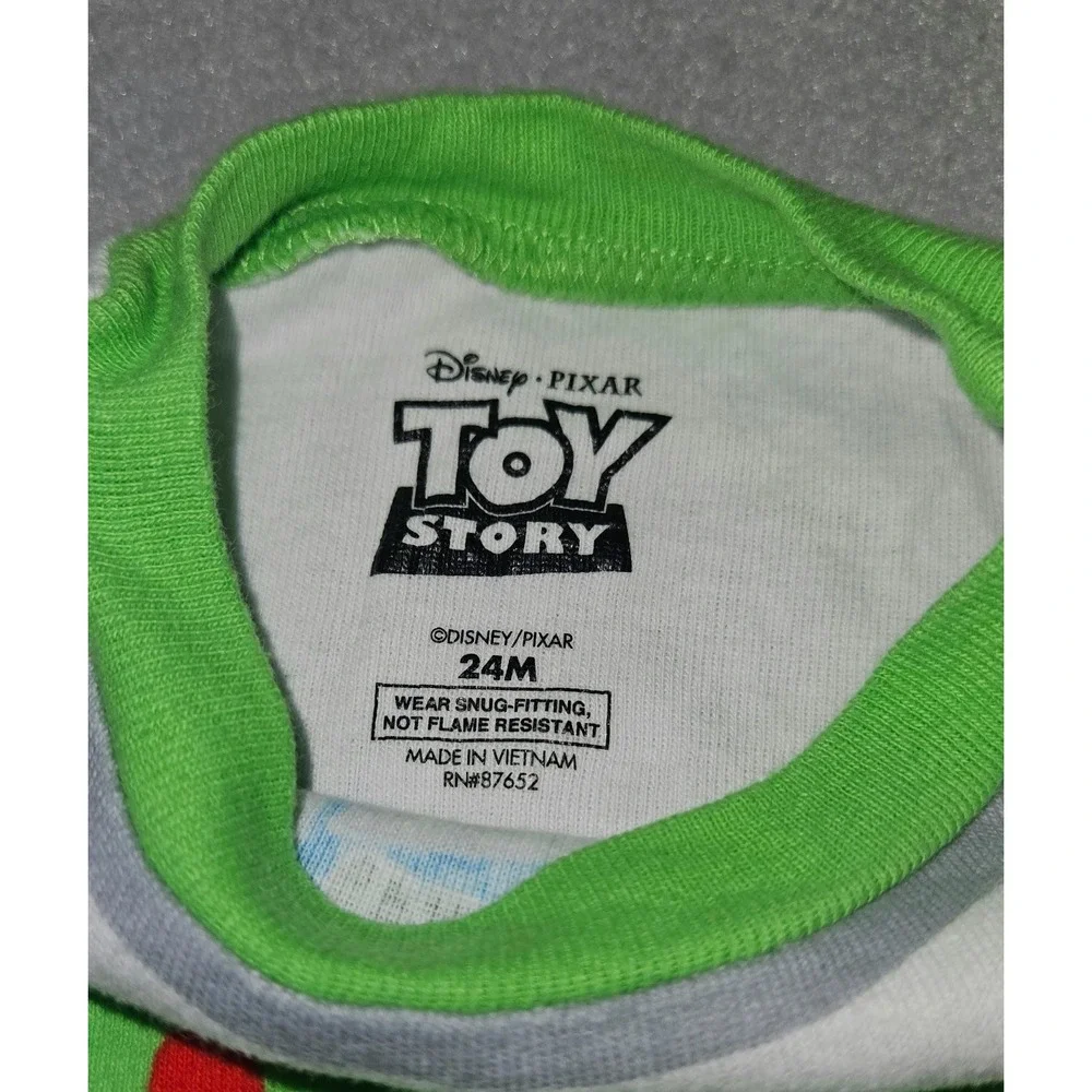 Disney Pixar Toy Story Boys' Short Sleeve Pajama Sets 24M